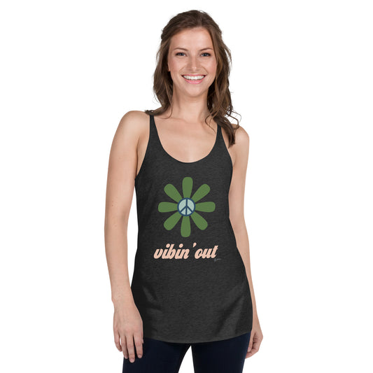 Vibin' Out Women's Racerback Tank